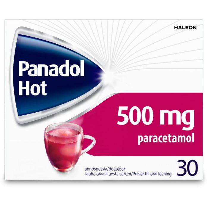 PANADOL HOT jauhe oraaliliuosta varten 500 mg 30 kpl kuva 1
