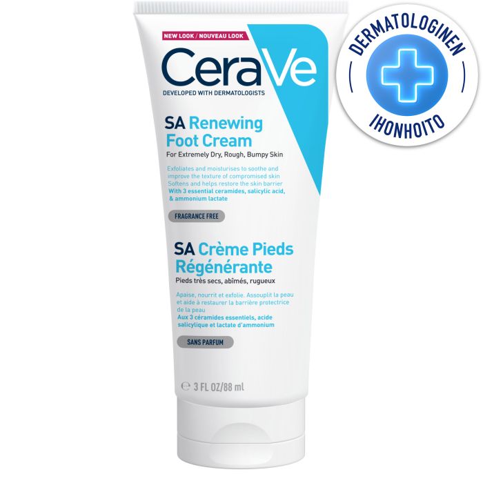CeraVe SA Renewing Foot Cream 88 ml kuva 2