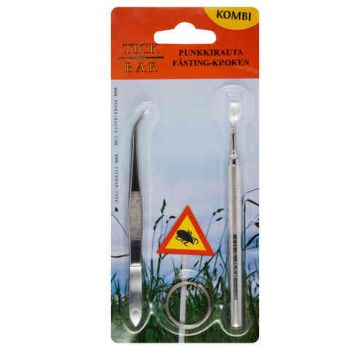 Punkkirauta Tick Bar Kombi 1 kpl