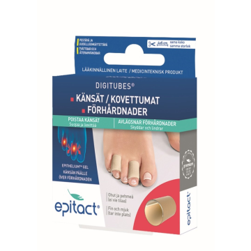 Epitact Digitubes känsät/kovettumat L 4 kpl