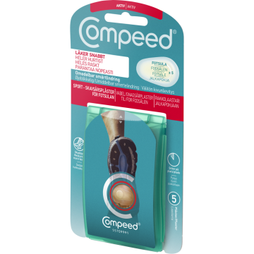 Compeed Sport rakkolaastari jalkapohja 5 kpl