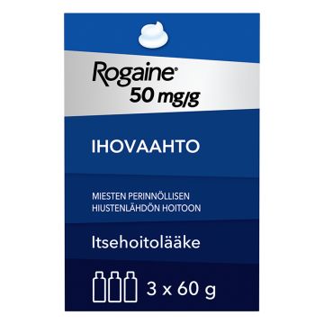 ROGAINE ihovaahto 50 mg/g 3 x 60 g