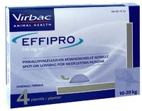Effipro paikallisvaleluliuos 100 mg/ml Pipetti 4 x 1.34 ml