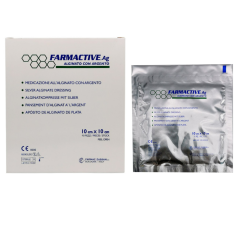 Farmactive Ag hopea-alginaattisidos 10x10cm 10 kpl