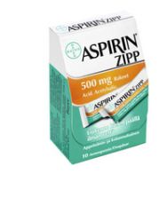 ASPIRIN ZIPP 500 mg rakeet (annospussi)20 kpl