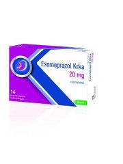 ESOMEPRAZOL KRKA 20 mg enterokaps, kova 14 fol